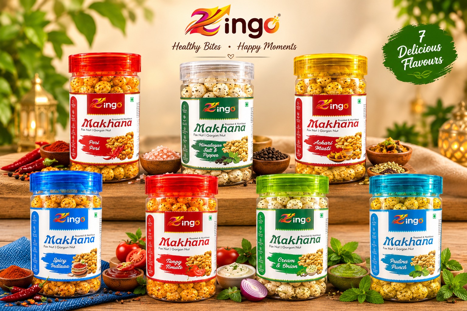 The Joyful Crunch of ZINGO MAKHANA